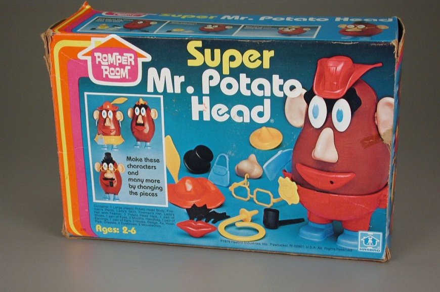 1980s Mr. Potato Head box