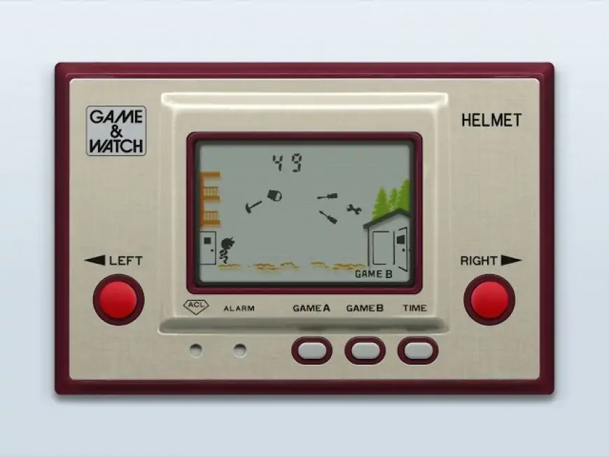 Helmet 1981from the Game & Watch Gold