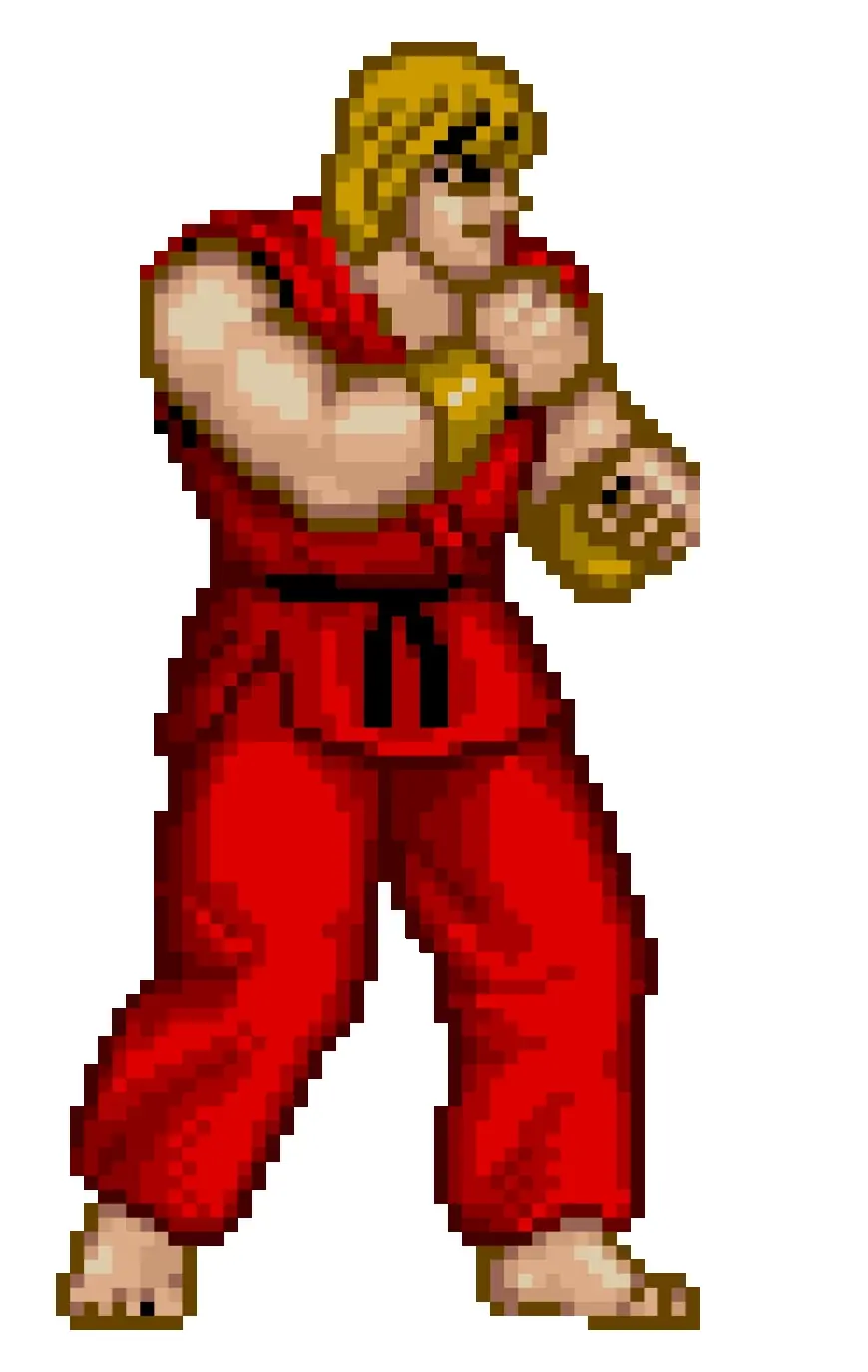 Ken: Street Fighter video game 1987
