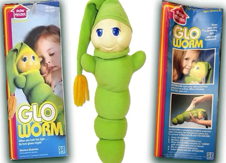 kids Glo Worm toy
