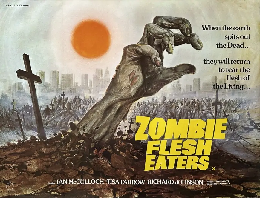 Zombie Flesh Eaters (Zombi 2): Original movie poster