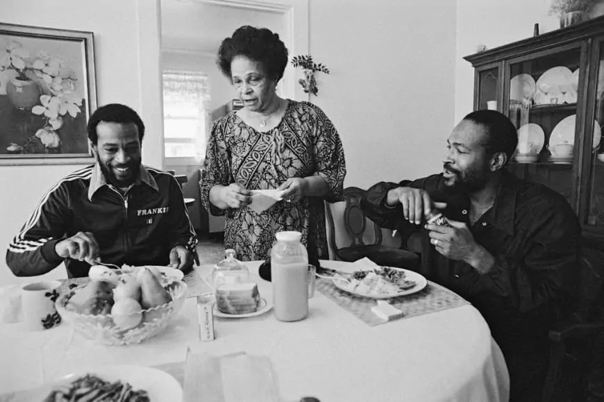 Frankie Gaye (brother),Marvin Gaye and Alberta Cooper (mother)