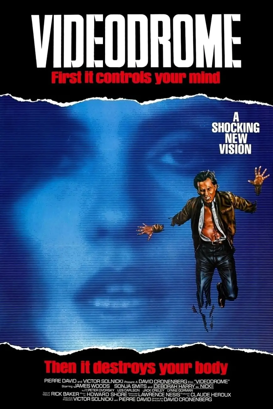 Videodrome (1983) movie poster