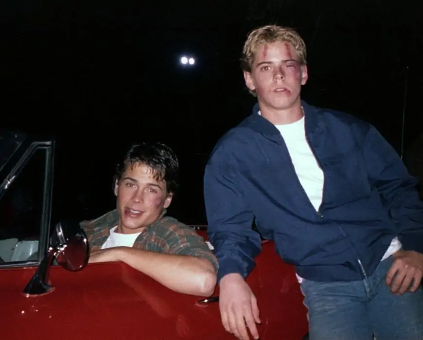 Sodapop Curtis with Ponyboy Curtis: The Outsiders