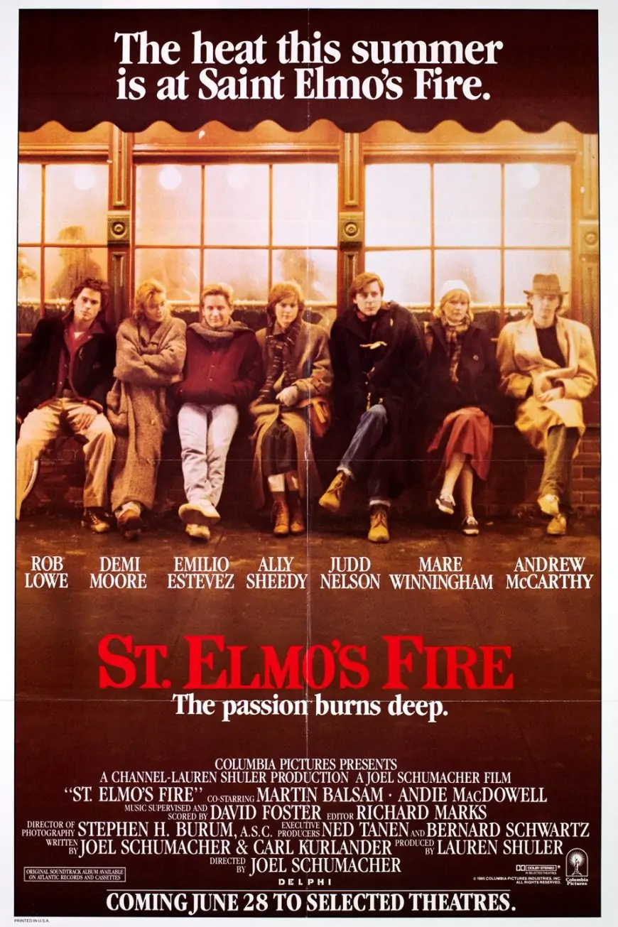 St. Elmo's Fire (1985) movie poster