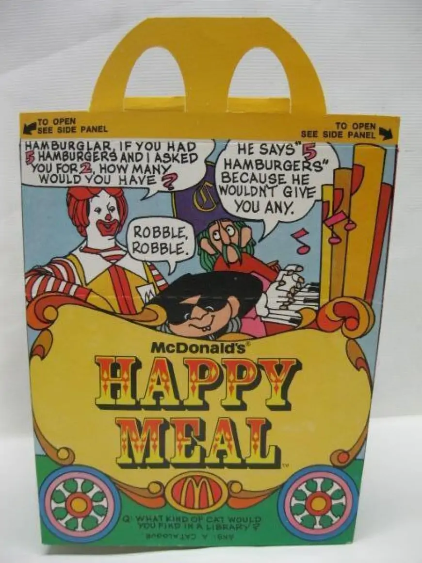 McDonald's 1979 Circus Wagon Happy Meal