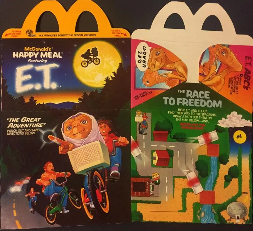 1982 E.T. Happy Meal
