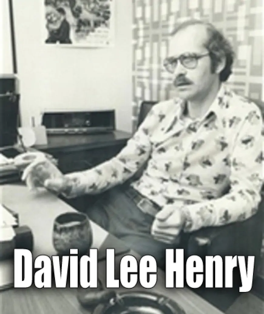 Screenwriter David Lee Henry