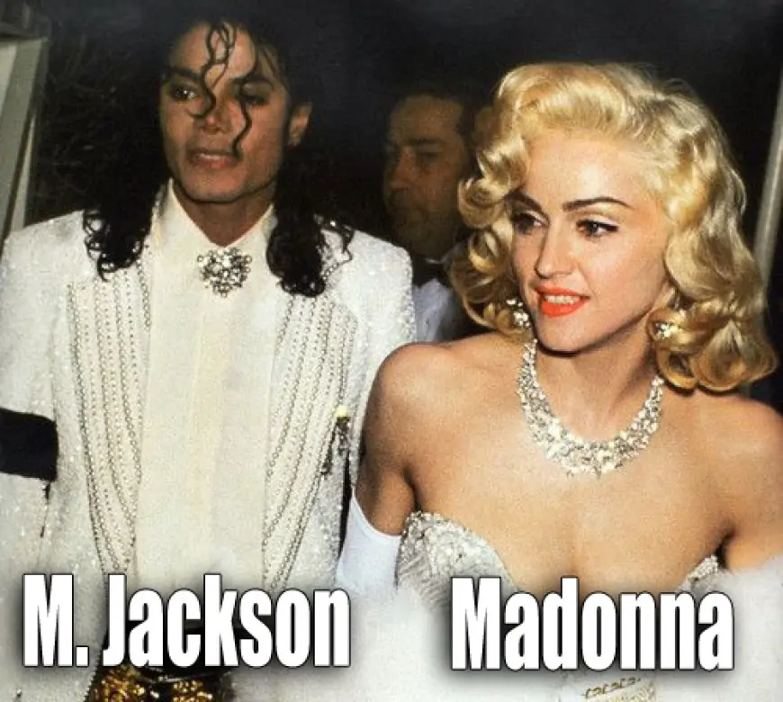 Jackson and Madonna together in the late 1980s