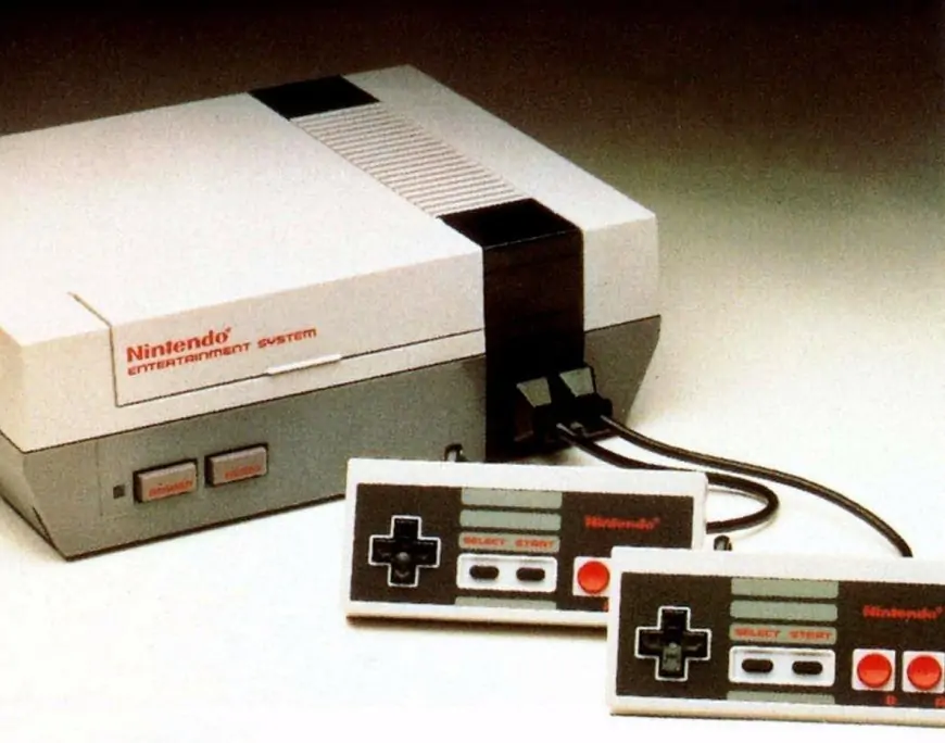 Nintendo Entertainment System from the 80s