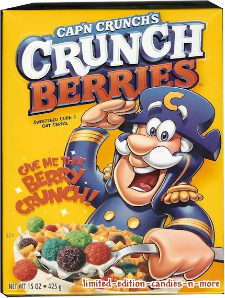 Cap'n Crunch's Crunch Berries cereal