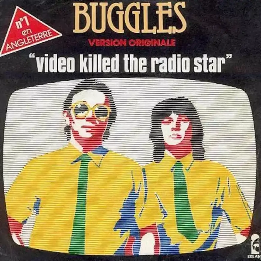 Single cover ''Video Killed the Radio Star