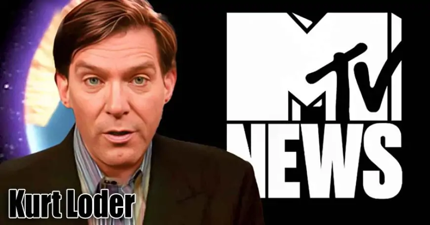 Kurt Loder reading MTV News