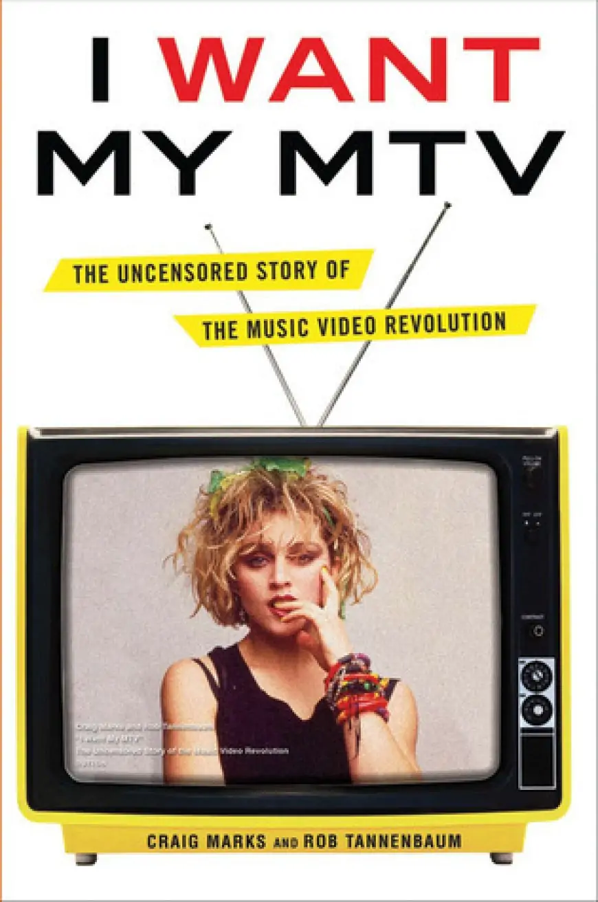 I Want My MTV logo with Madonna