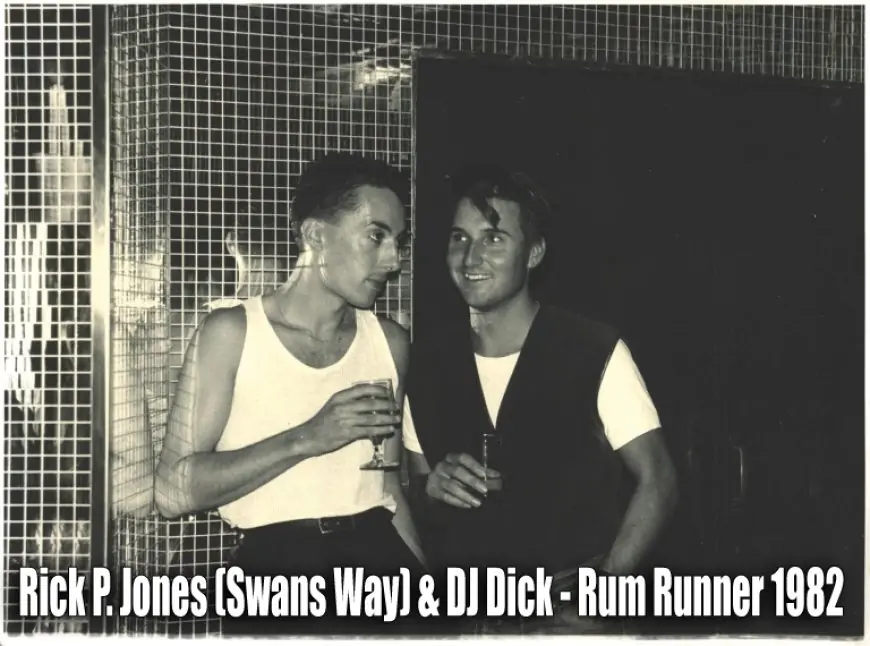 Rick P. Jones (Swans Way) & DJ Dick - Rum Runner 1982